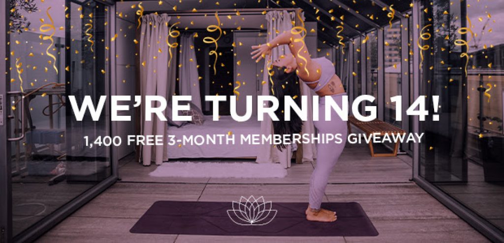 YogaDownload Giveaway 3 Month Free Membership The