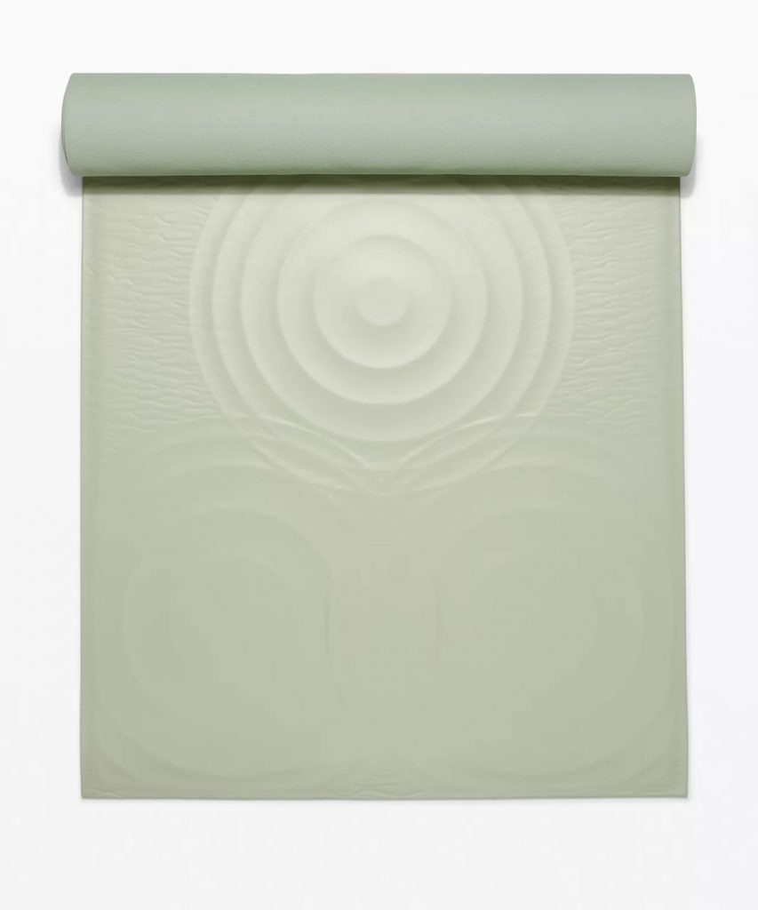 Lululemon Take Form Yoga Mat Green Fern