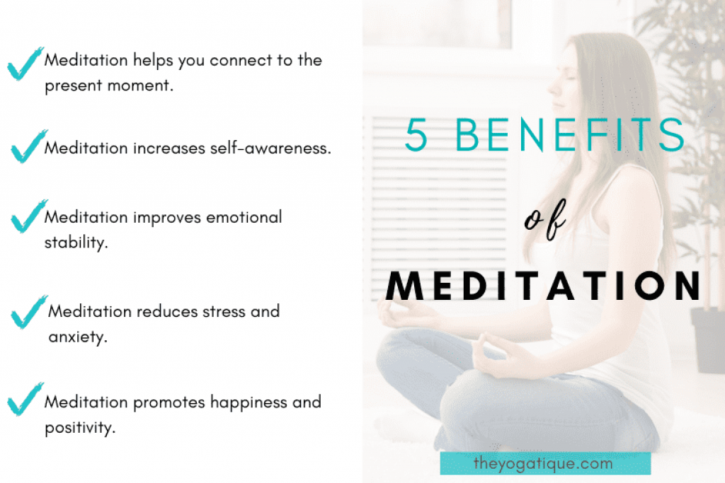 THE BENEFITS OF MEDITATION !!!