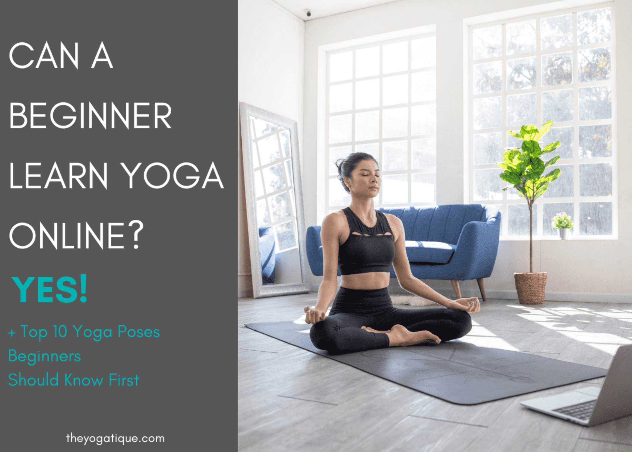 How To Learn Yoga At Home As A Beginner + Top 10 Yoga Poses Beginners