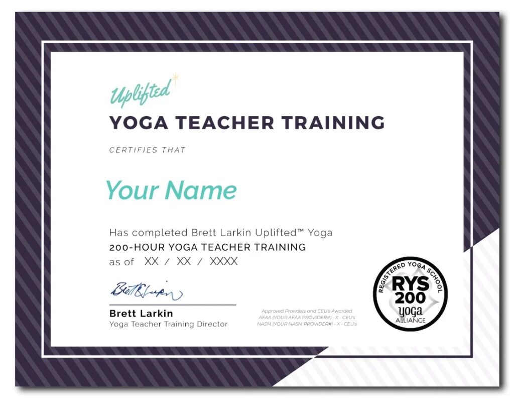 The Inside Scoop On Brett Larkin's Next Uplifted Online Yoga Teacher  Training 2024: Enrolling Now!