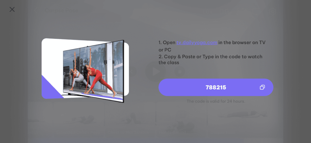 Yoga app for online apple tv