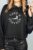 Take A Vinyasa Ladies’ Cropped Hoodie (White Font)