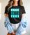 Straight Outta Yoga Women’s Funny Yoga T-Shirt