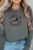 Take A Vinyasa Ladies’ Cropped Sweatshirt (Black Font)