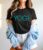 Women’s Yoga T-Shirt – Washington State Yogi Graphic